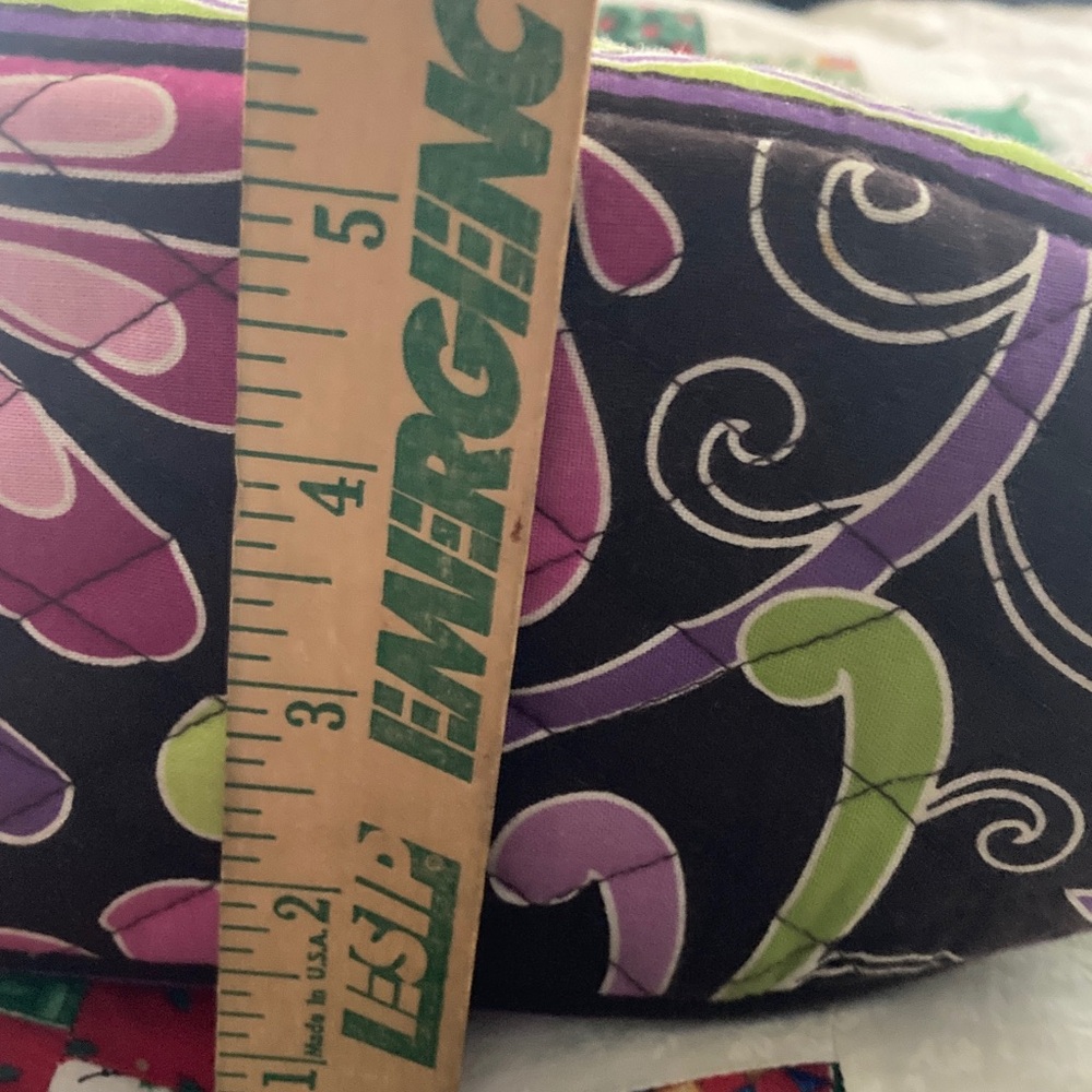 Vera Bradley Purple Punch shoulder bag/purse retired pattern - Picture 6 of 11